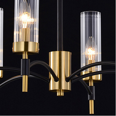 Потолочная люстра IL5177-6PLS-29 BRASS TUBO