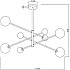 Потолочная люстра Sphirity FR5376CL-08B