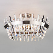 Потолочная люстра Steccato 10111/8 сатин-никель Smart