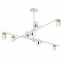 Подвесная люстра Lumien Hall Саурис LH8020/8P-WT-GD