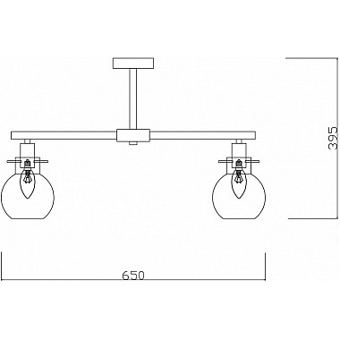 Потолочная люстра Circle FR5183PL-06G