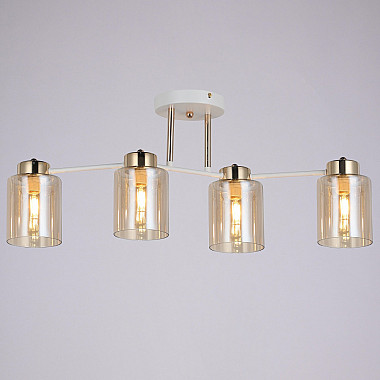 Потолочная люстра IL6111-4COU-79 WH GD Qui