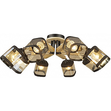Потолочная люстра Kaleri WD3506/8C-BK-AM