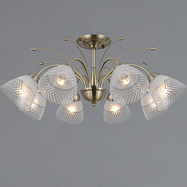Потолочная люстра IL0594-8CSQ-25 AB AREZZO