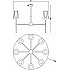 Потолочная люстра Tida FR5196PL-08CH