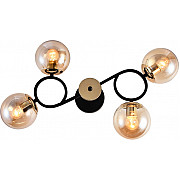 Потолочная люстра 01338-0.3-04 BK+FGD