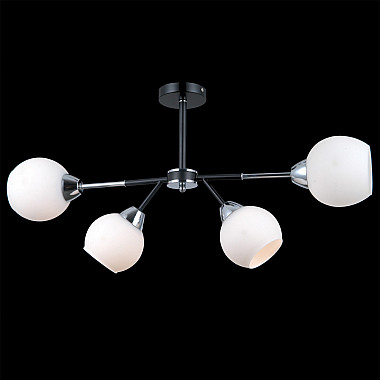 Потолочная люстра IL0715-4CSQ-24 BK CR LIBRA