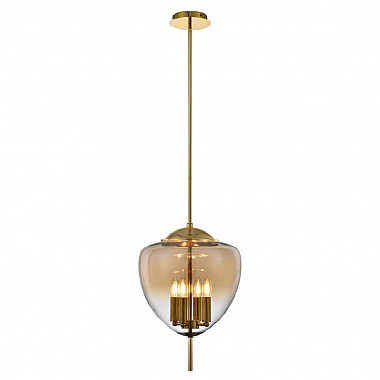 Подвесная люстра Crystal Lux Milagro SP4 A Gold