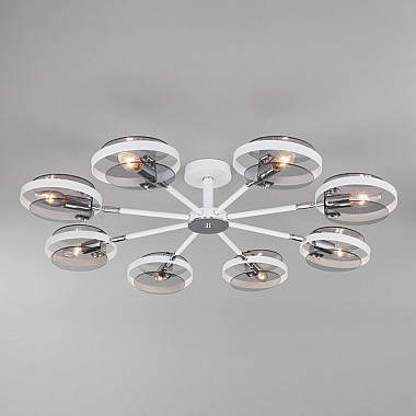 Потолочная люстра Gallo 70121/8 белый Smart