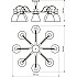 Потолочная люстра Volante 52598 1