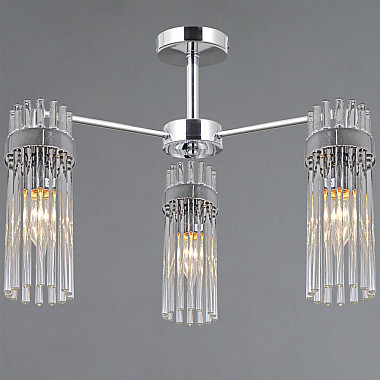 Потолочная люстра IL0761-3CSQ-25 CR GENOA