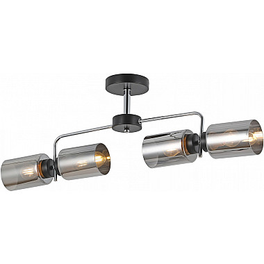 Потолочная люстра IL8249-4COU-79 BK CR