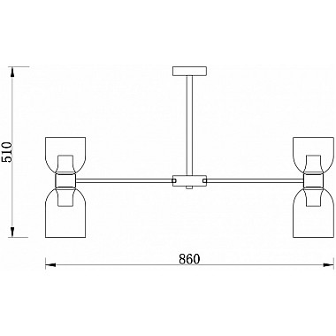 Потолочная люстра Savia FR5203PL-16CH1