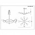 Потолочная люстра Evoluce Satta SLE103602-08