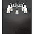Потолочная люстра Vizer WD3618/5C-BK-CR-CL
