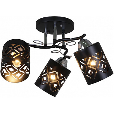 Потолочная люстра 08267-0.3-03 BK+CR