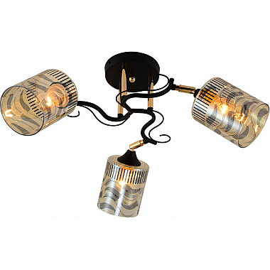 Потолочная люстра 11313-0.3-03 BK+FGD