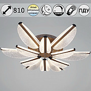 Потолочная люстра 00490-0.3-6+6 champagne silver