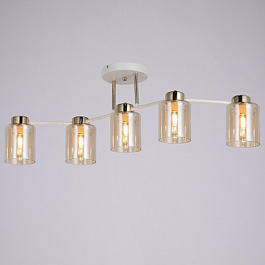 Потолочная люстра IL6111-5COU-79 WH GD Qui