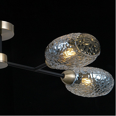 Потолочная люстра IL0285-4CSQ-79 BK AB