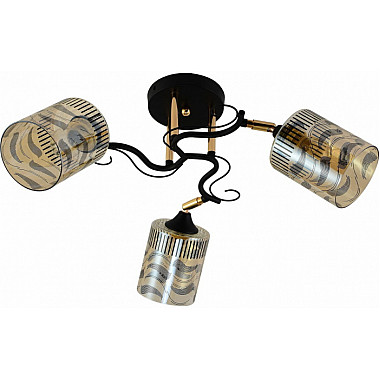 Потолочная люстра 11313-0.3-03 BK+FGD