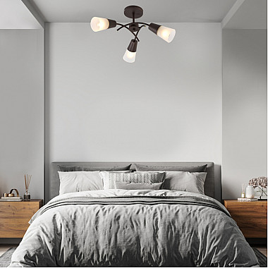 Потолочная люстра Calla 1109/3P Wenge