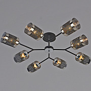 Потолочная люстра 01405-3.3-08B BK+CR