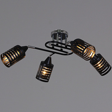 Потолочная люстра 70052-3.3-04 CR+BK