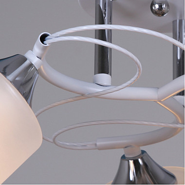 Потолочная люстра 06108-0.3-03 WH+CR