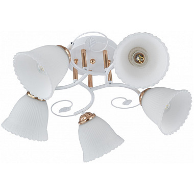 Потолочная люстра AMALFI-325395 325395/5A WH+FG