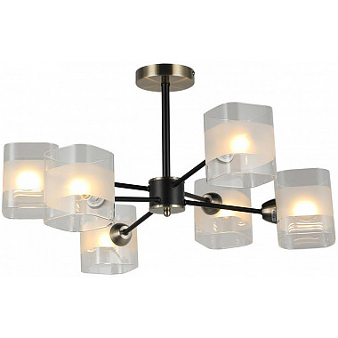Потолочная люстра MD.51742-6-S-BK+AB