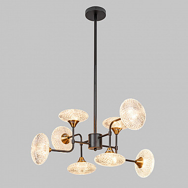 Потолочная люстра MD.1232-8-P-BK+AGD