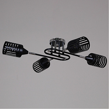 Потолочная люстра 70052-3.3-04 CR+BK