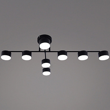 Потолочная люстра 03725-0.3-08 BK GX53