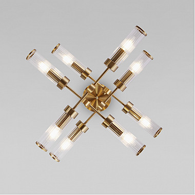 Потолочная люстра Oriens 60166/8 латунь Smart