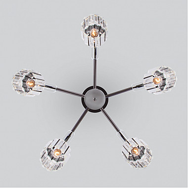 Потолочная люстра Tenia 70090/5 графит Smart