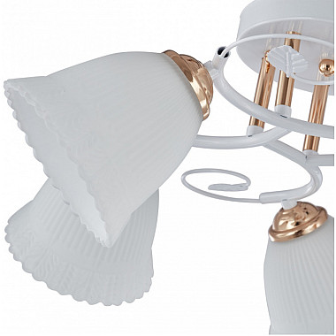 Потолочная люстра AMALFI-325395 325395/5A WH+FG