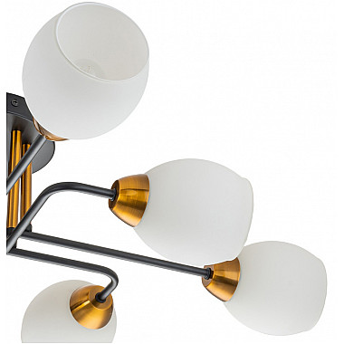 Потолочная люстра Hope 1132/8P Black