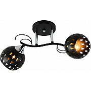 Потолочная люстра 01314-0.3-02 BK+CR