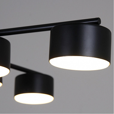 Потолочная люстра 03725-0.3-08 BK GX53