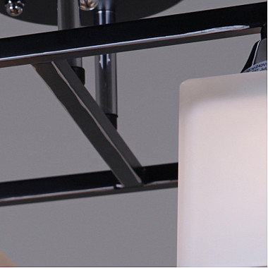 Потолочная люстра 05017-0.3-04 BK+CR