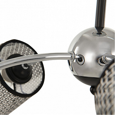 Потолочная люстра Napoli-320007 320007/5 CR.BK