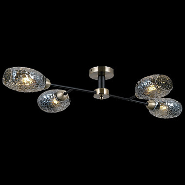 Потолочная люстра IL0285-4CSQ-79 BK AB