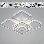 Потолочная люстра 09838-0.3-4+1 WH