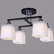 Потолочная люстра 05017-0.3-04 BK+CR