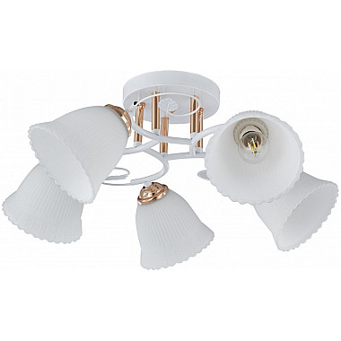Потолочная люстра AMALFI-325395 325395/5A WH+FG