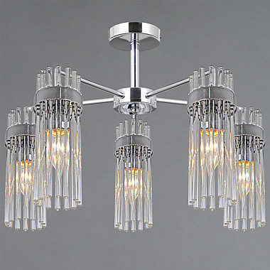 Потолочная люстра IL0761-5CSQ-25 CR GENOA