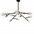 Подвесная люстра Lumina Deco Crocus LDP 7002-12 BK+MD