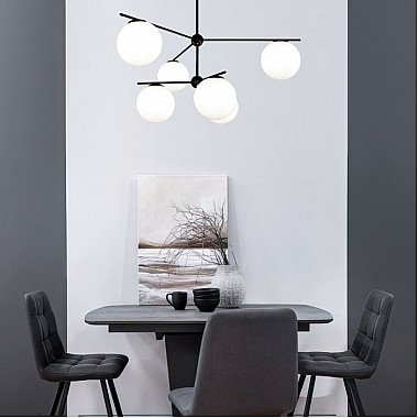 Потолочная люстра Marbella 60147/6 черный