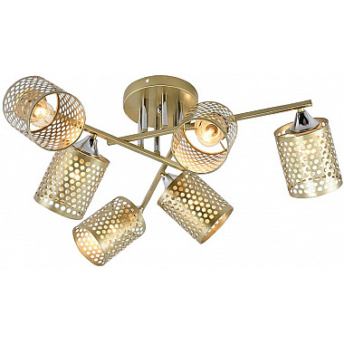 Потолочная люстра Idella SF3356/6C-GD-CR-GD
